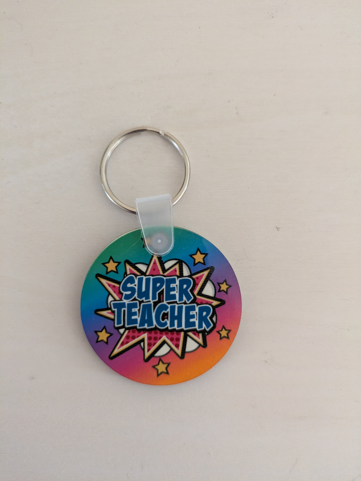 SUPER TEACHER KEYCHAIN