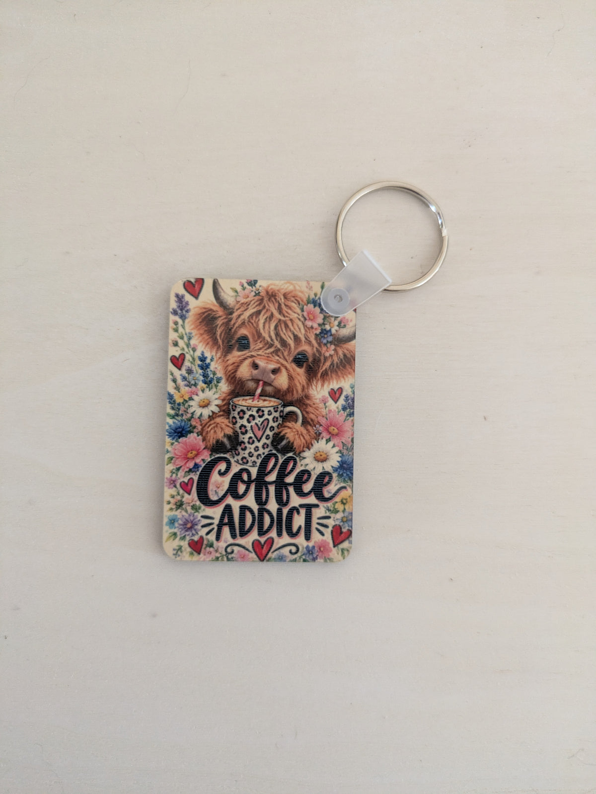 COFFEE ADDICT KECHAIN